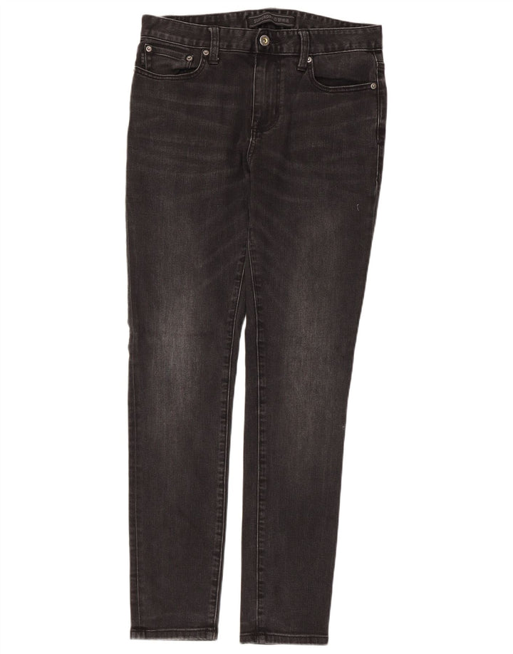 Jeans skinny masculino Superdry W30 L29 algodão preto