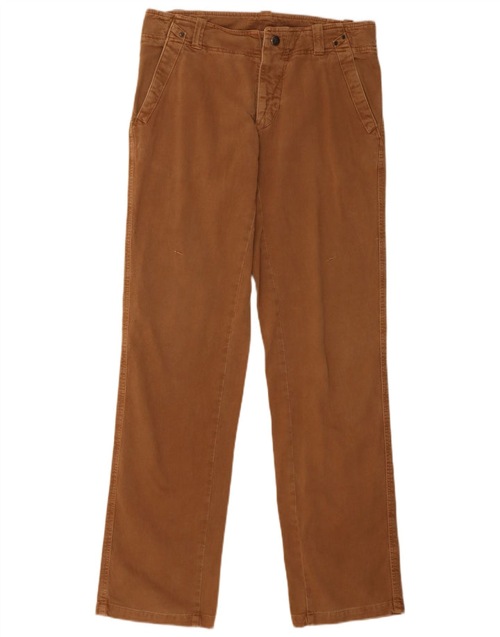 TRUSSARDI Calça Chino Masculina Reta W36 L33 Algodão Marrom