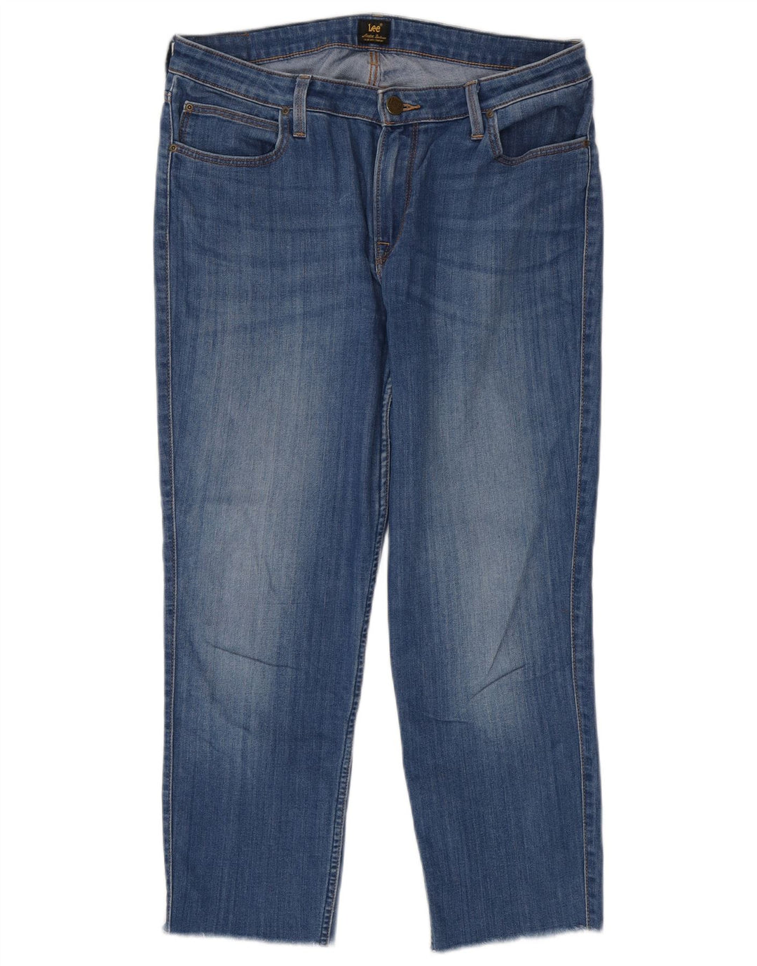 Calça jeans feminina Lee Scarlett W33 L25 algodão azul