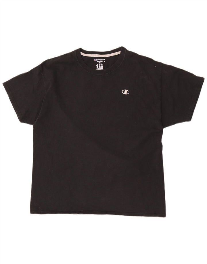 Camiseta masculina Champion Top XL algodão preto