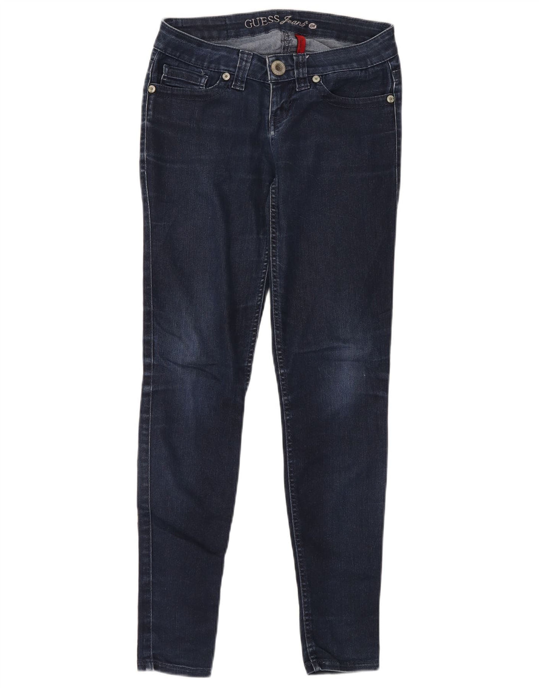 Guess Jeans Skinny Feminino W28 L30 Azul Marinho Algodão