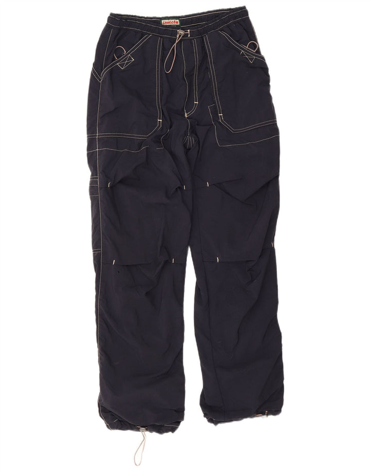 Invicta Mens Joggers Cargo Calças W28 L29 Azul Marinho