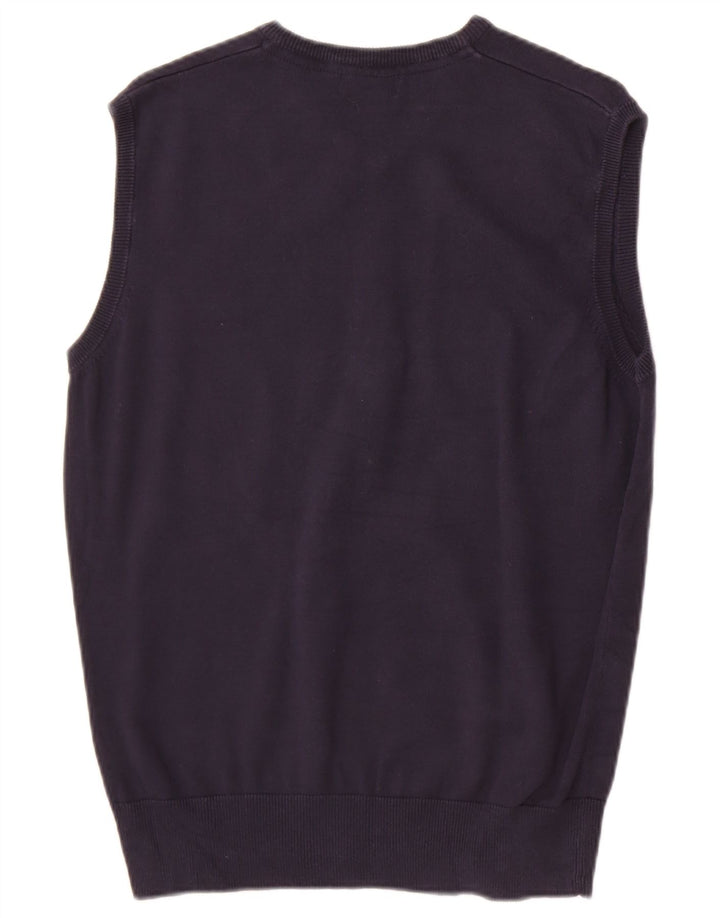 Marina Militare Mens Colete Regata Médio Algodão Azul Marinho