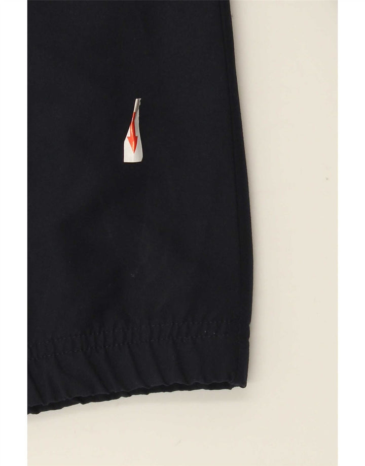 Calça de treino masculina Adidas grande poliéster azul marinho