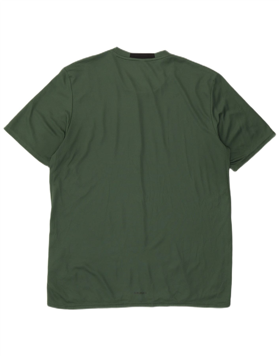 Adidas Mens Aeroready Camiseta Top Verde Médio Poliéster