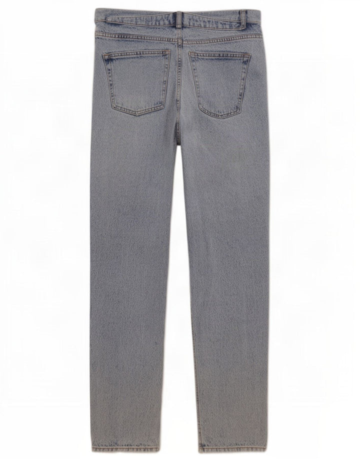 Zara Mens Slim Jeans EU 42 Grande W32 L27 Azul Algodão