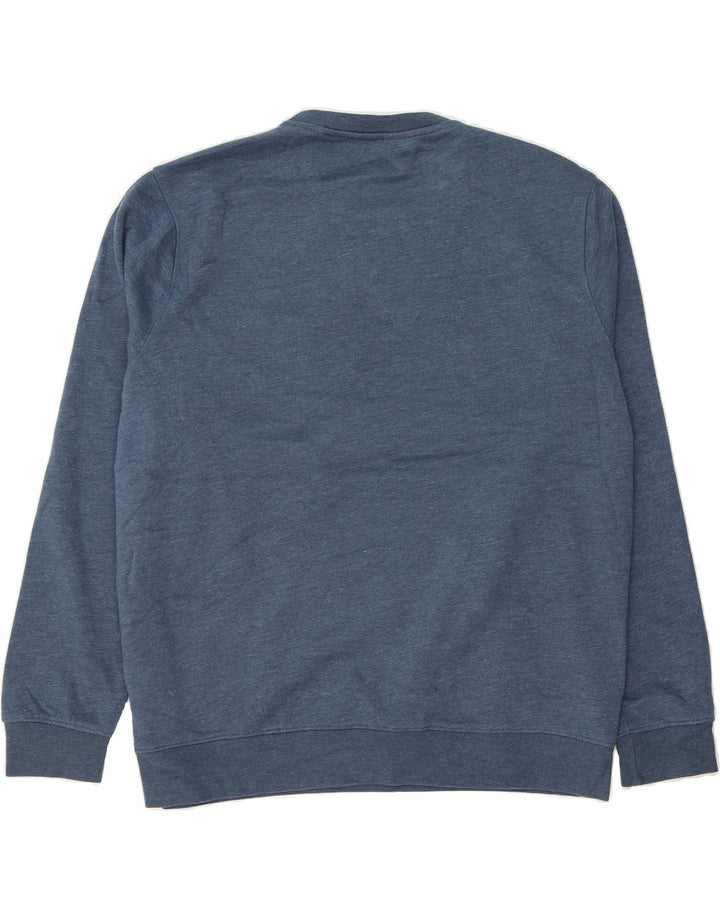 LEE Mens Classic Fit Sweatshirt Jumper Large Navy Blue Cotton Vintage Lee and Second-Hand Lee from Messina Hembry 