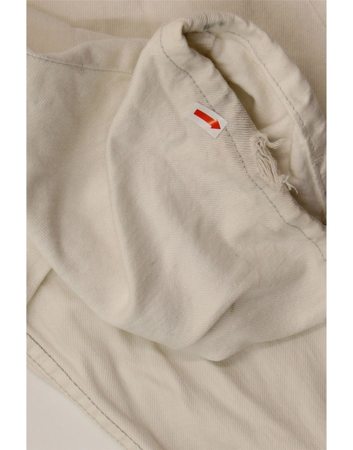 LEVI'S Masculino 511 Slim Jeans W31 L34 Off White Algodão
