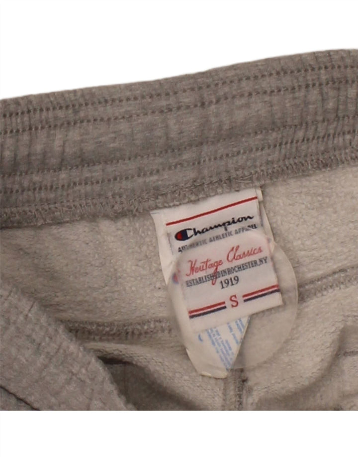 Calça esportiva masculina CHAMPION Heritage Classics cinza pequena