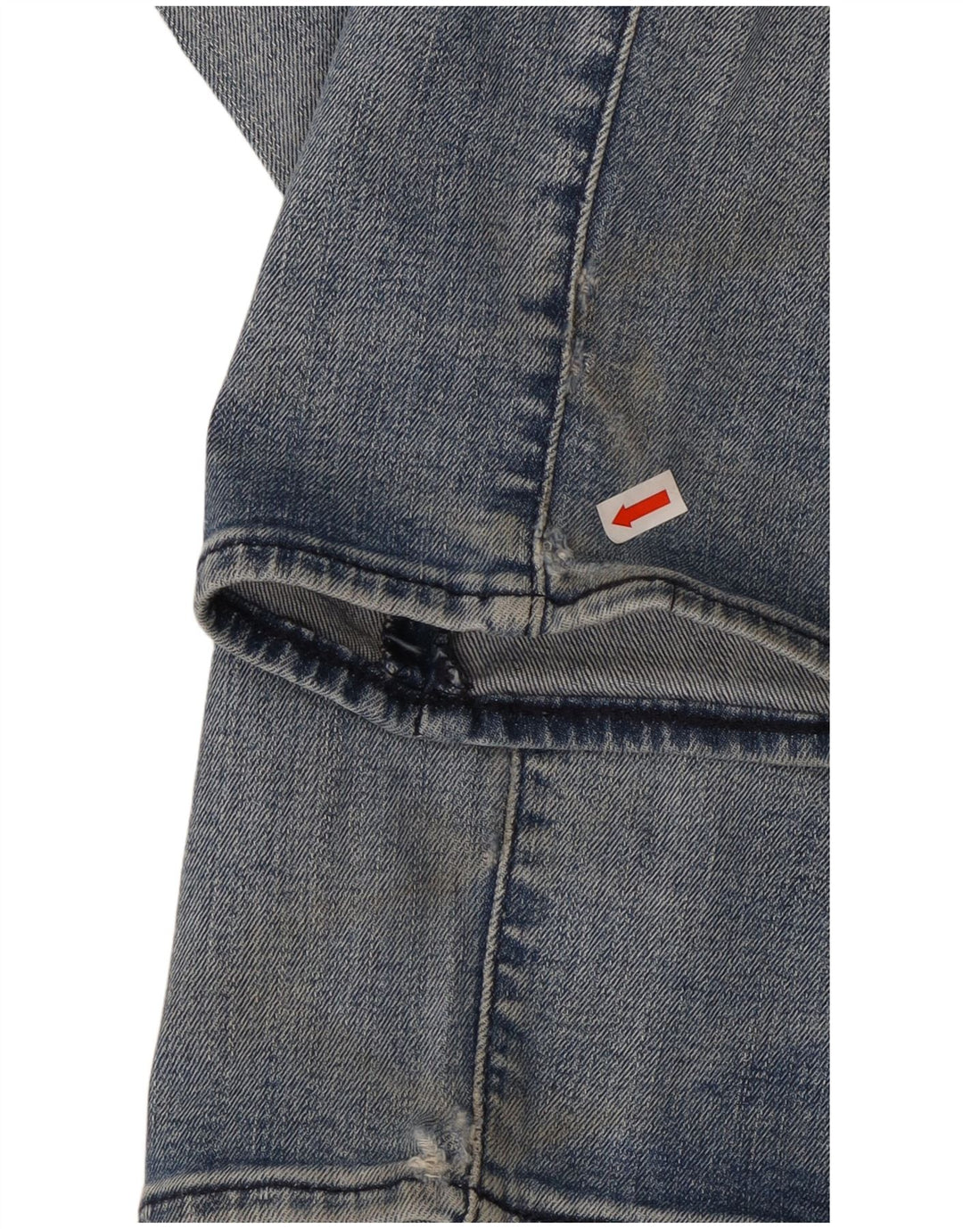 LEVI'S Feminino 511 Slim Jeans W29 L30 Azul Algodão