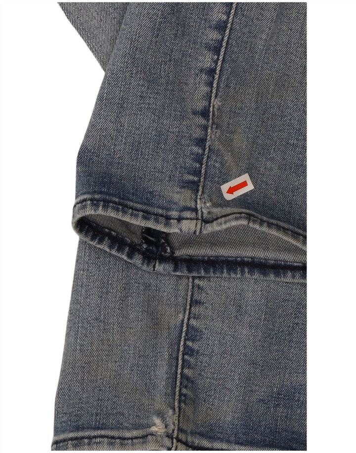LEVI'S Feminino 511 Slim Jeans W29 L30 Azul Algodão