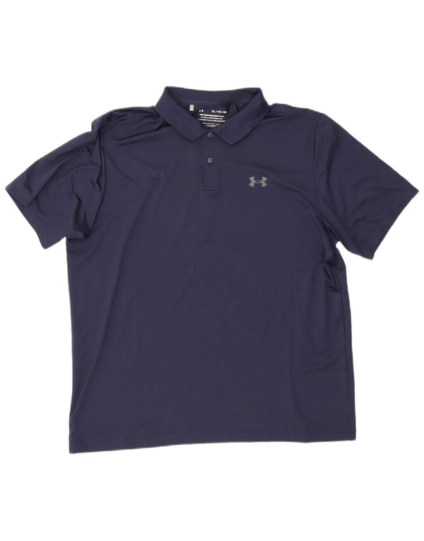Camisa polo masculina Under Armour XL azul marinho