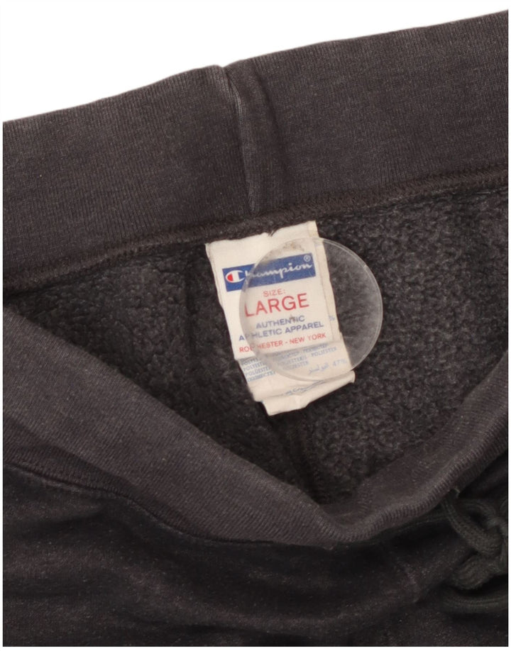 Calça de treino feminina Champion UK 16 grande algodão cinza