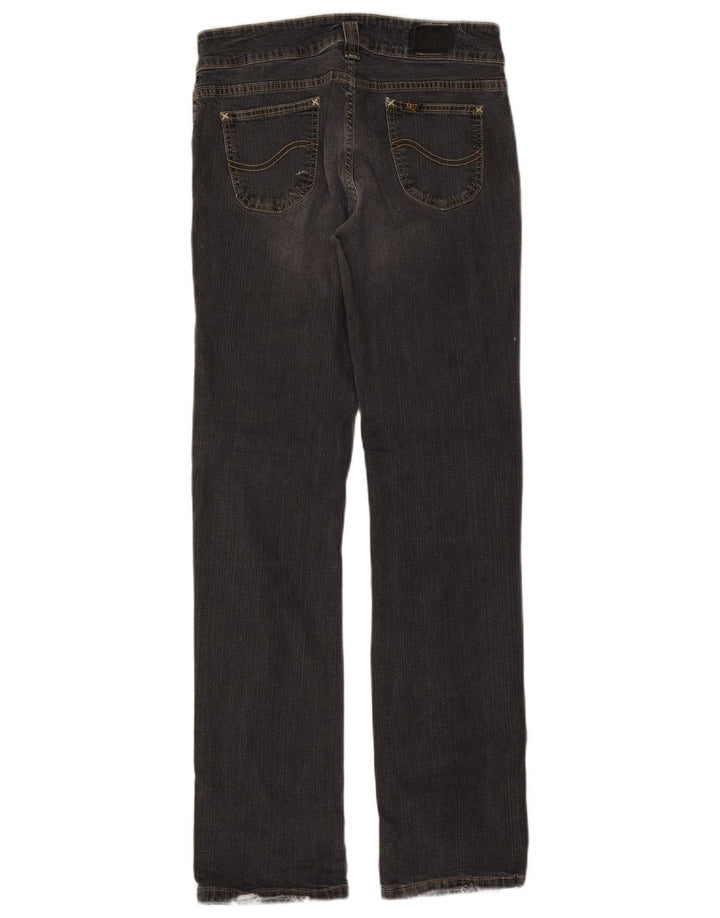 Jeans retos femininos LEE W28 L32 cinza
