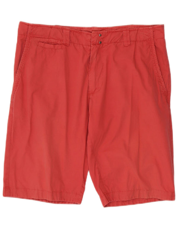 Marlboro Classics Mens Chino Shorts EU 54 2XL W42 Algodão Rosa