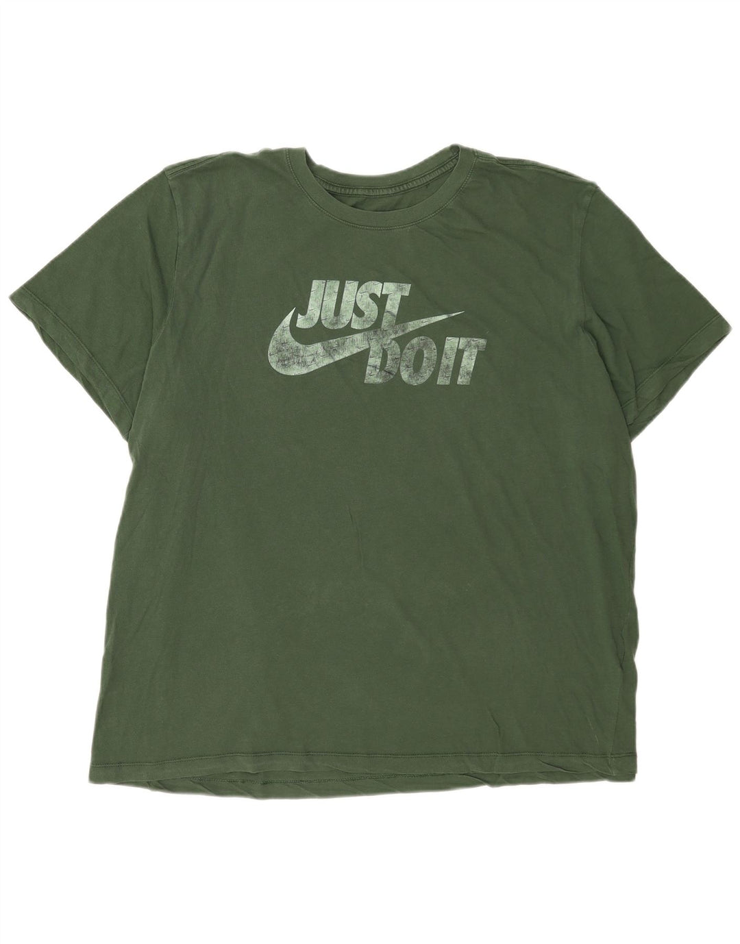 Camiseta gráfica masculina Nike Top 2XL verde