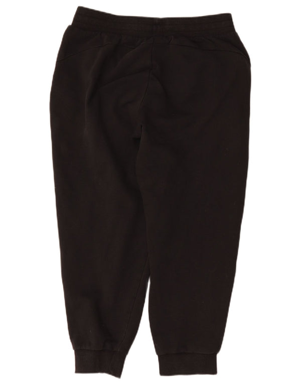 Calça esportiva feminina Puma Graphic Joggers UK 14 médio algodão preto