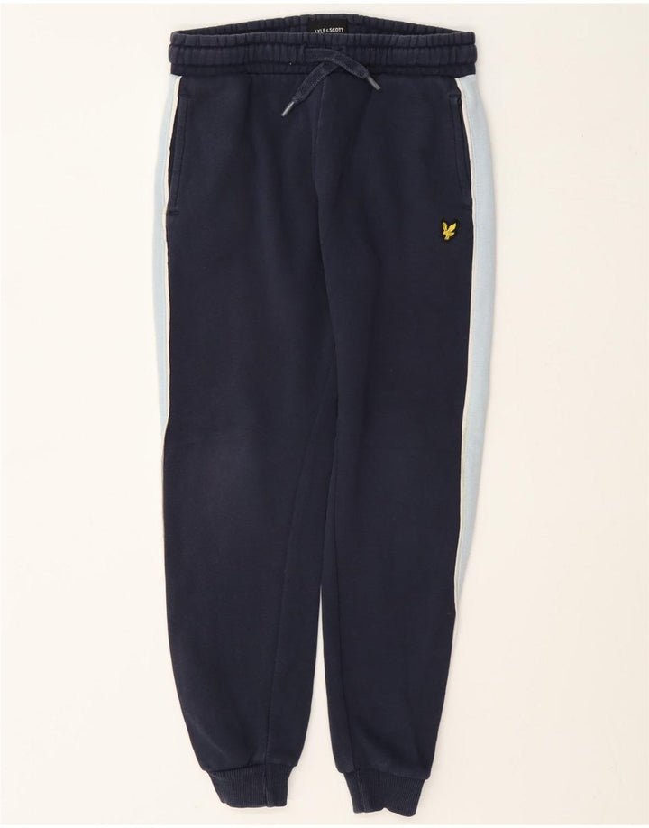 Lyle & Scott Boys Calças de treino Joggers 8-9 anos Azul marinho