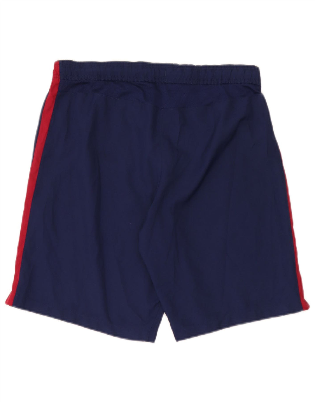Nike Mens Barcelona Sport Shorts Médio Azul Marinho Colorblock Poliéster