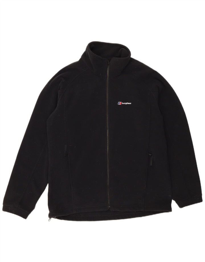 Berghaus Mens Liner Fleece Jacket UK 40 Grande Poliéster Preto