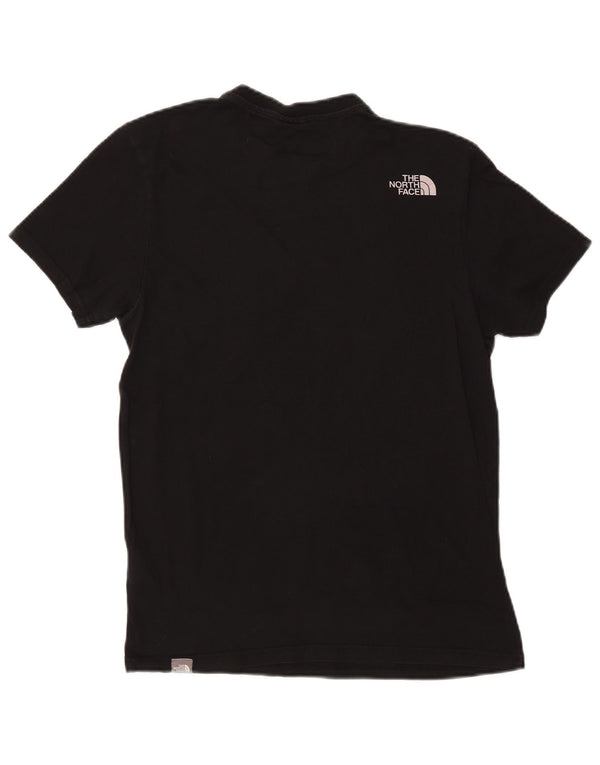 Camiseta masculina THE NORTH FACE top pequeno algodão preto
