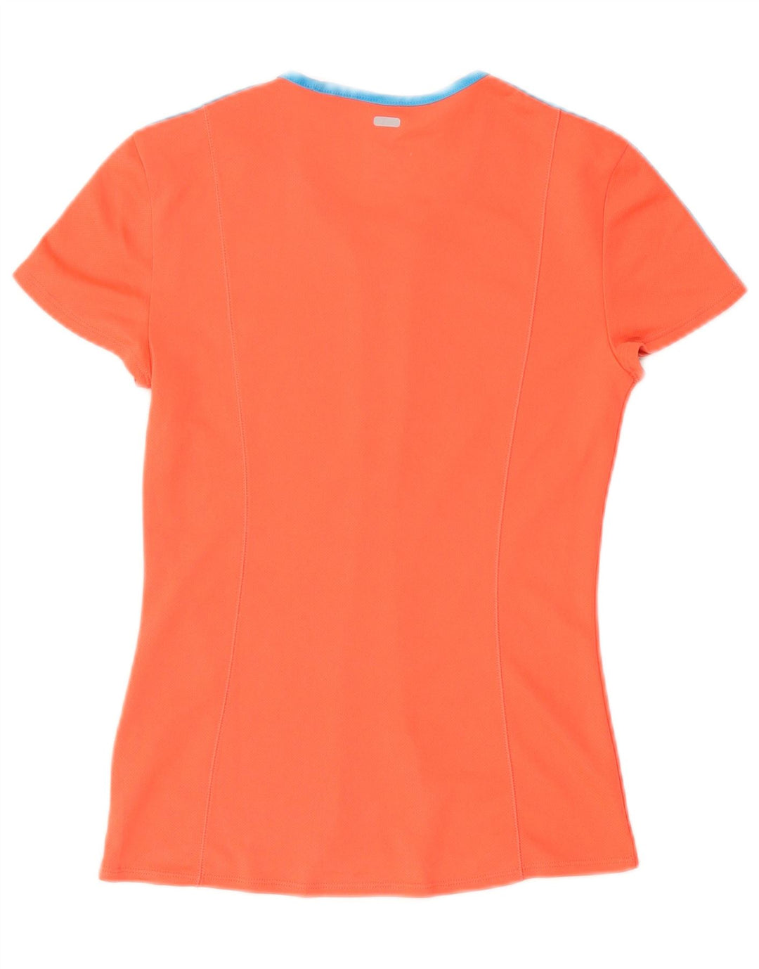 Camiseta Adidas Climalite Feminina Top UK 4/6 XS Laranja Poliéster