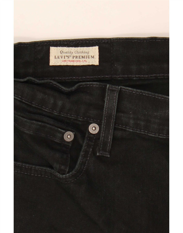 Calça jeans masculina Levi's 512 Slim Tapered W32 L32 preta
