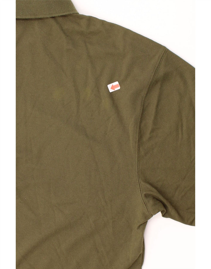 CHAMPION Mens Polo Shirt 2XL Khaki Cotton Vintage Champion and Second-Hand Champion from Messina Hembry 
