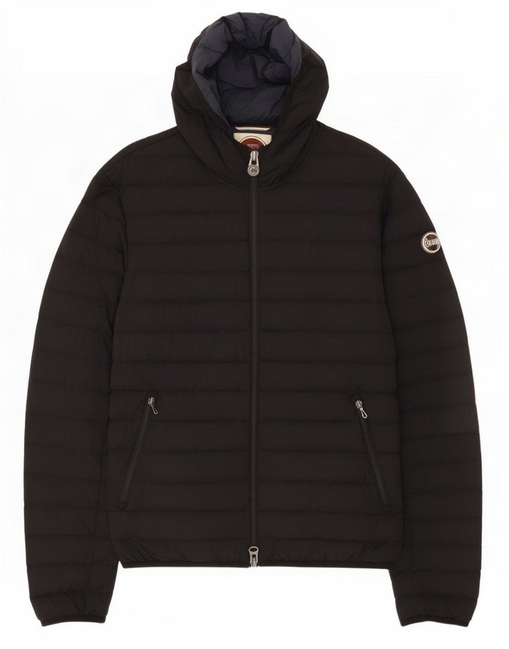 Jaqueta masculina acolchoada com capuz Colmar IT 50 poliamida preta média