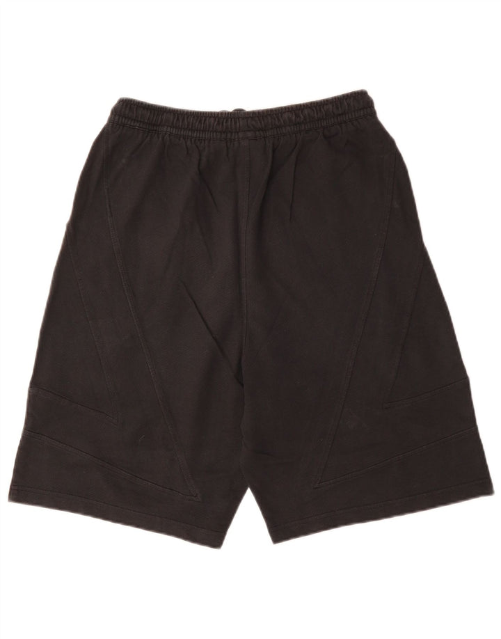 ADIDAS Mens Sport Shorts Pequeno Algodão Preto