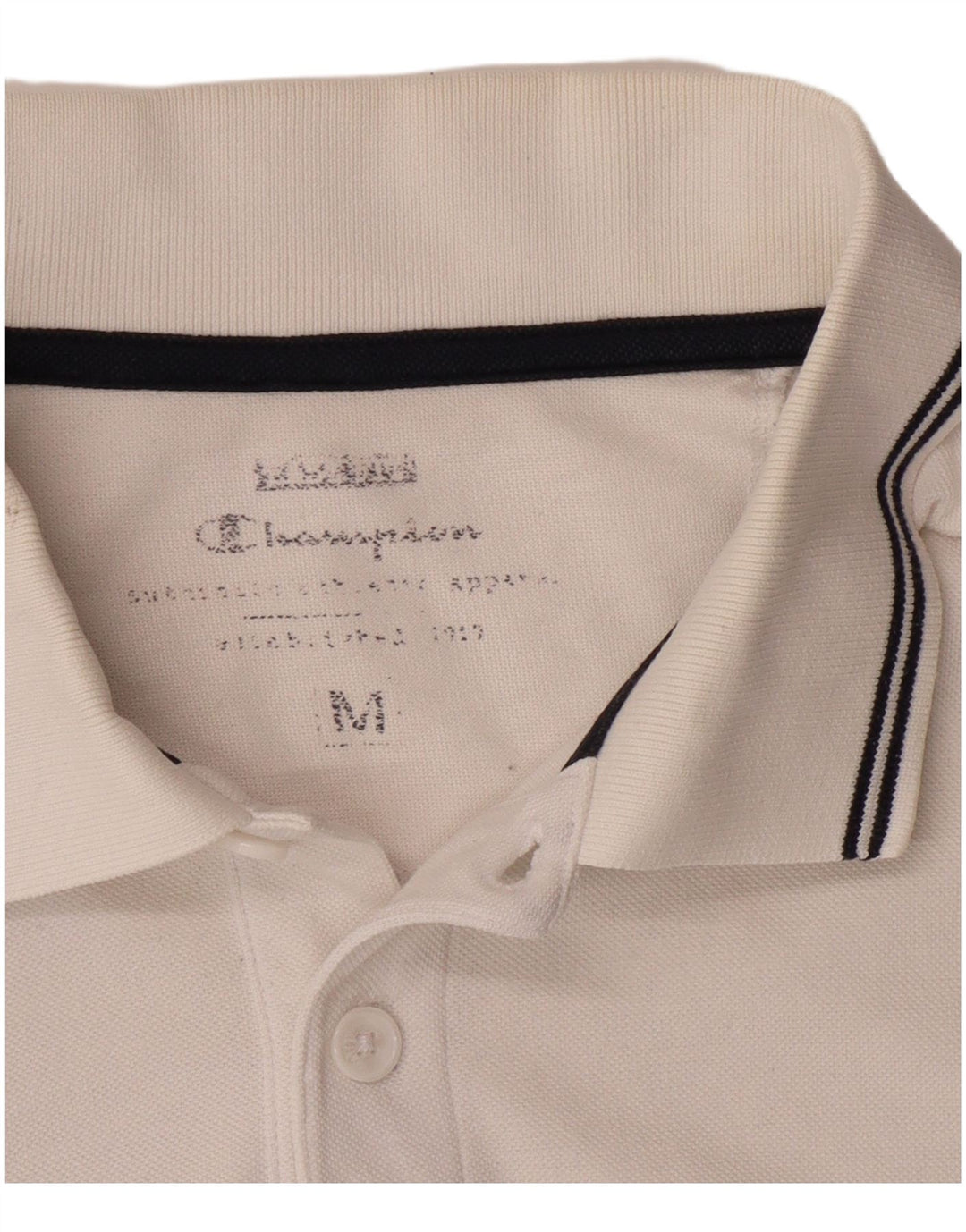 Camisa polo masculina CHAMPION médio branco