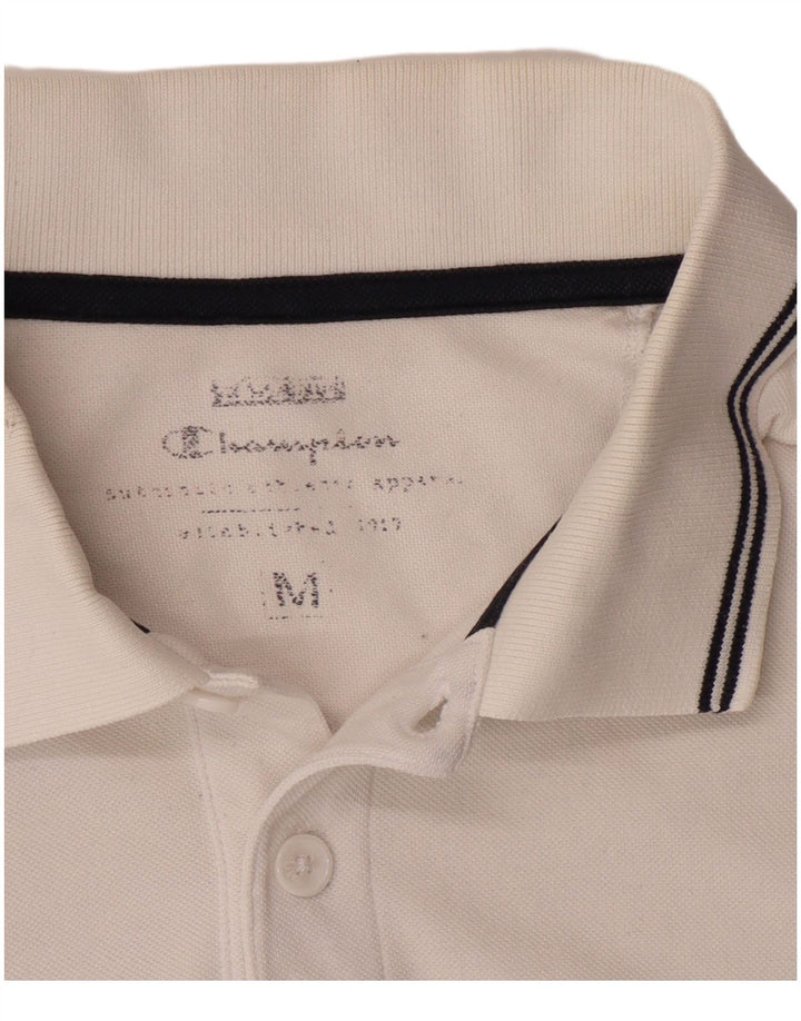 Camisa polo masculina CHAMPION médio branco
