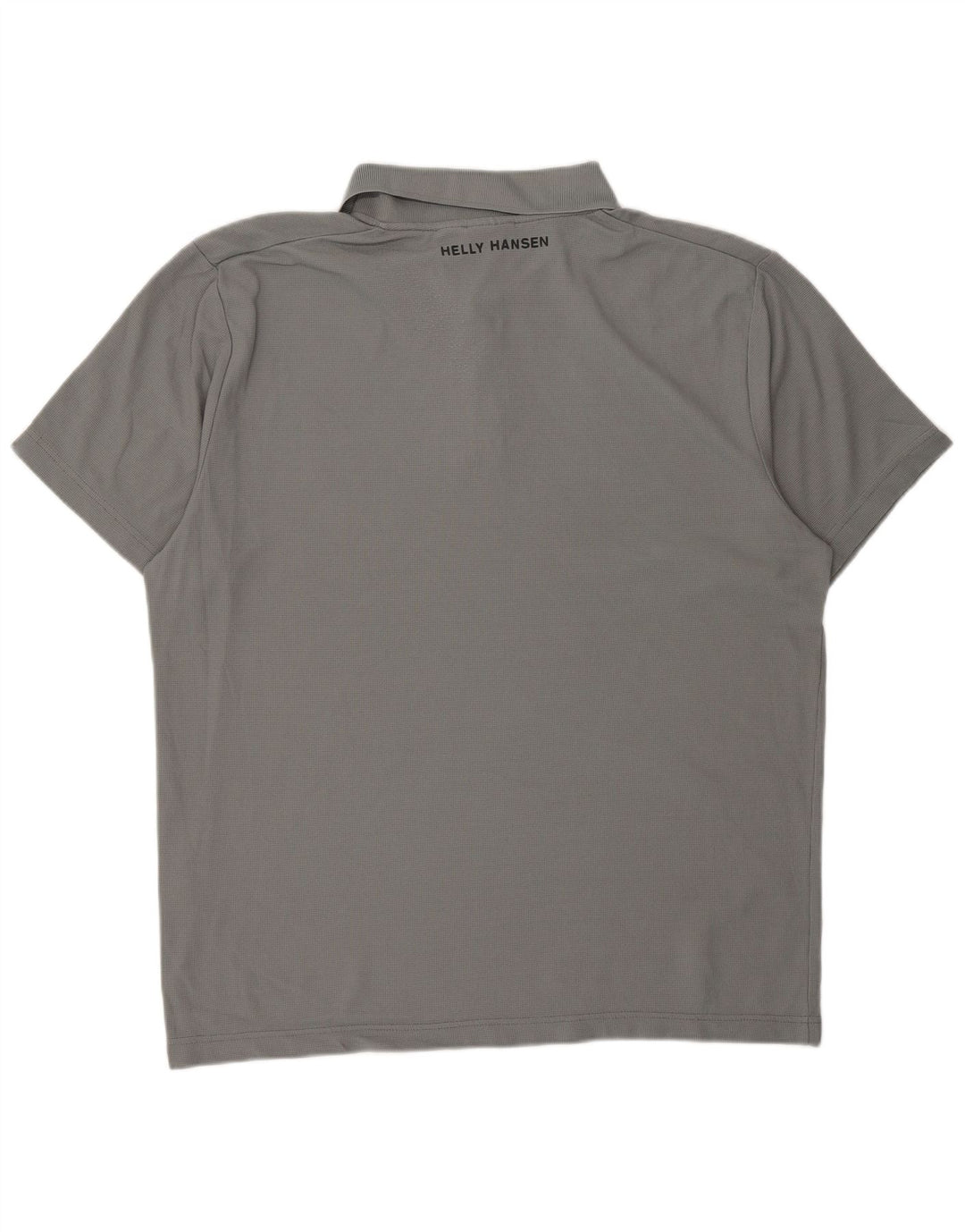 Camisa pólo masculina HELLY HANSEN XL cinza poliéster