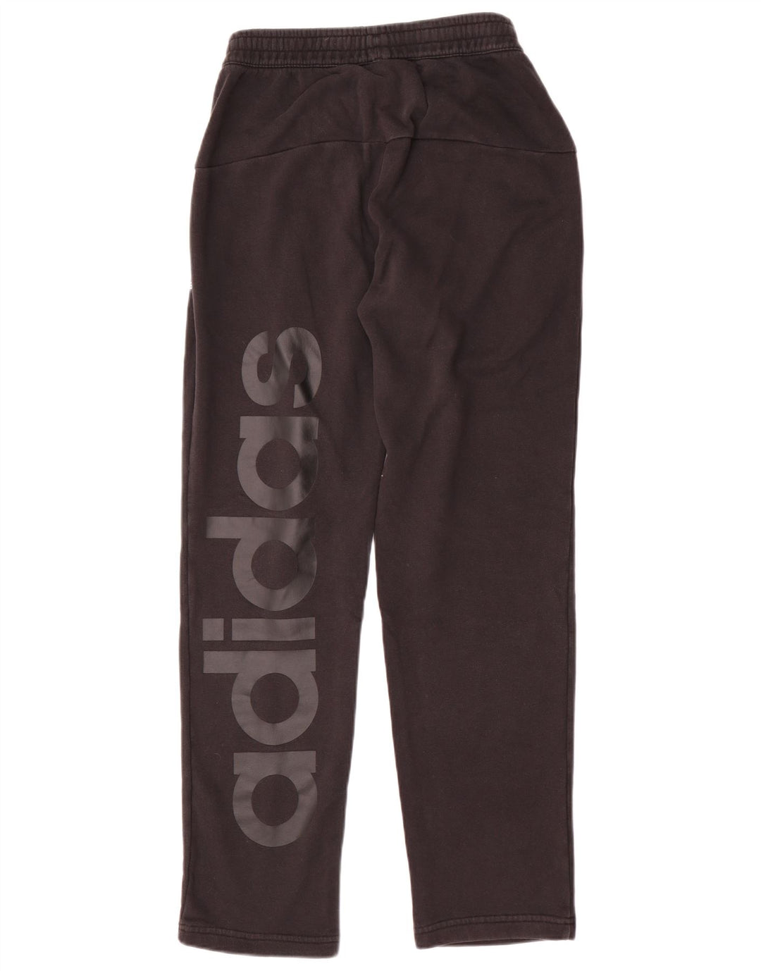 Adidas Mens Graphic Calças de treino pequeno algodão preto