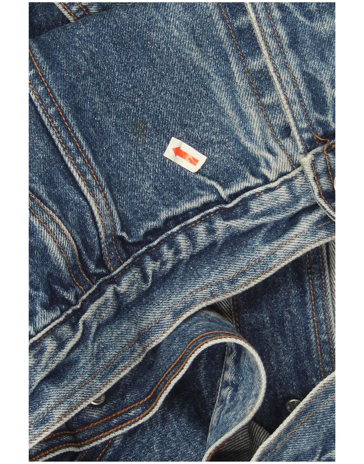 Parte Dois Jaqueta Jeans Masculina UK 42 XL Algodão Azul