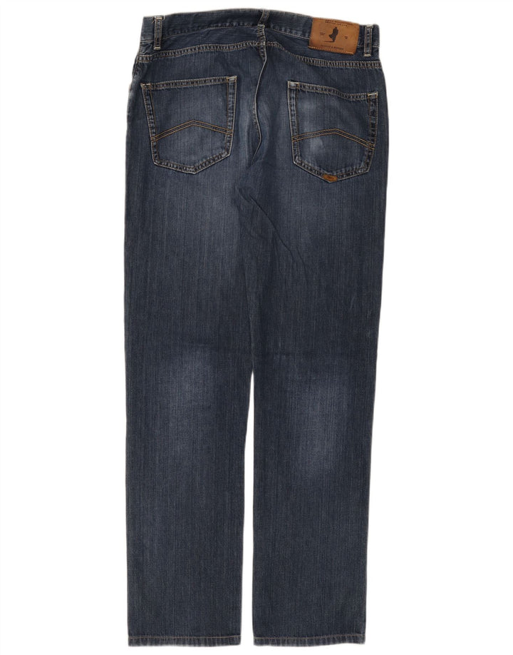 Jeans retos masculinos Marlboro Classics W33 L34 azul