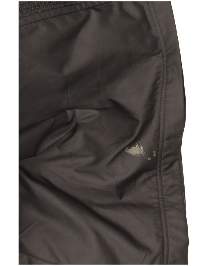 Jaqueta de chuva com capuz Nike Mens CR7 Graphic UK 38 poliéster preto médio