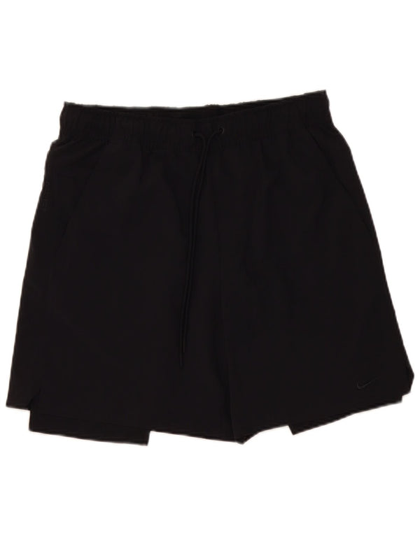 Nike Mens Dri Fit Sport Shorts Médio Preto Poliéster