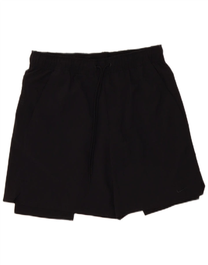 Nike Mens Dri Fit Sport Shorts Médio Preto Poliéster