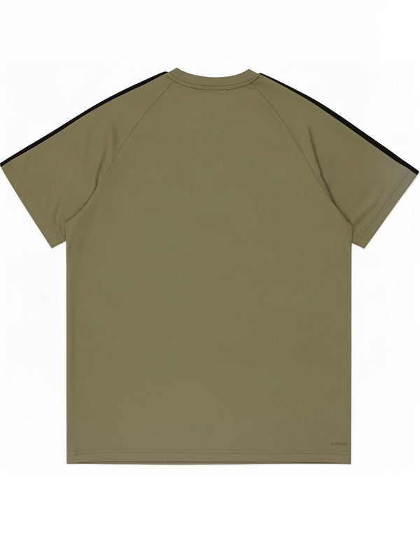 Adidas Camiseta masculina Top XL Khaki Poliéster