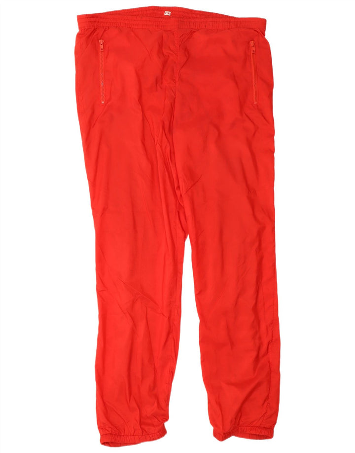 Calça de treino masculina VINTAGE Joggers XL vermelho
