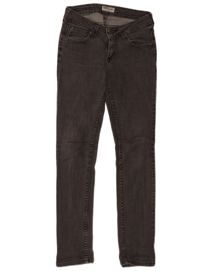 LEE Womens Norma Skinny Jeans W28 L33 Cinza Algodão