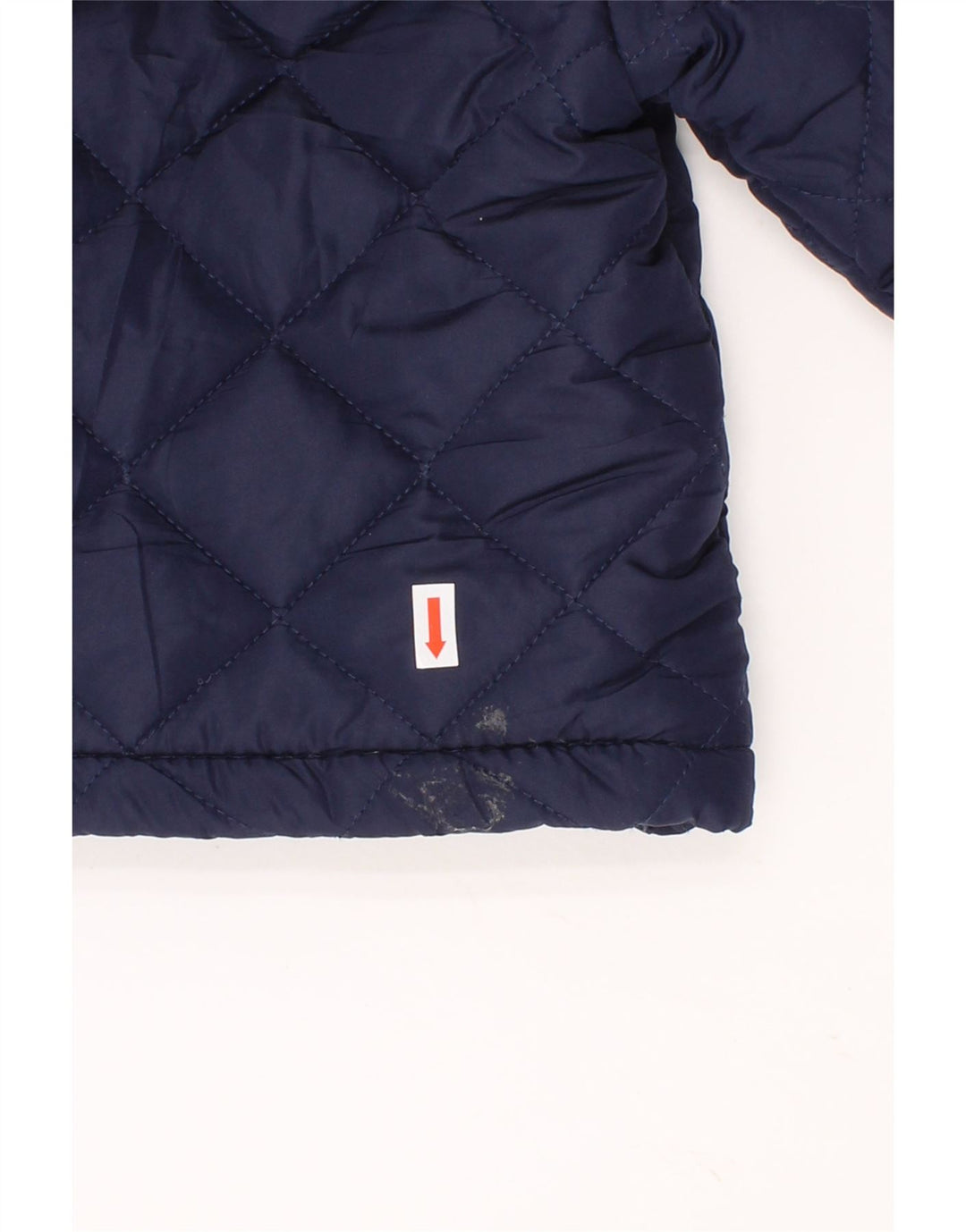 HARMONT & BLAINE Baby Boys Hooded Quilted Jacket 6-9 Months Navy Blue Vintage Harmont & Blaine and Second-Hand Harmont & Blaine from Messina Hembry 