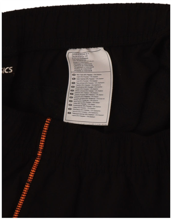 Shorts esportivos masculinos Asics 13-14 anos preto poliéster