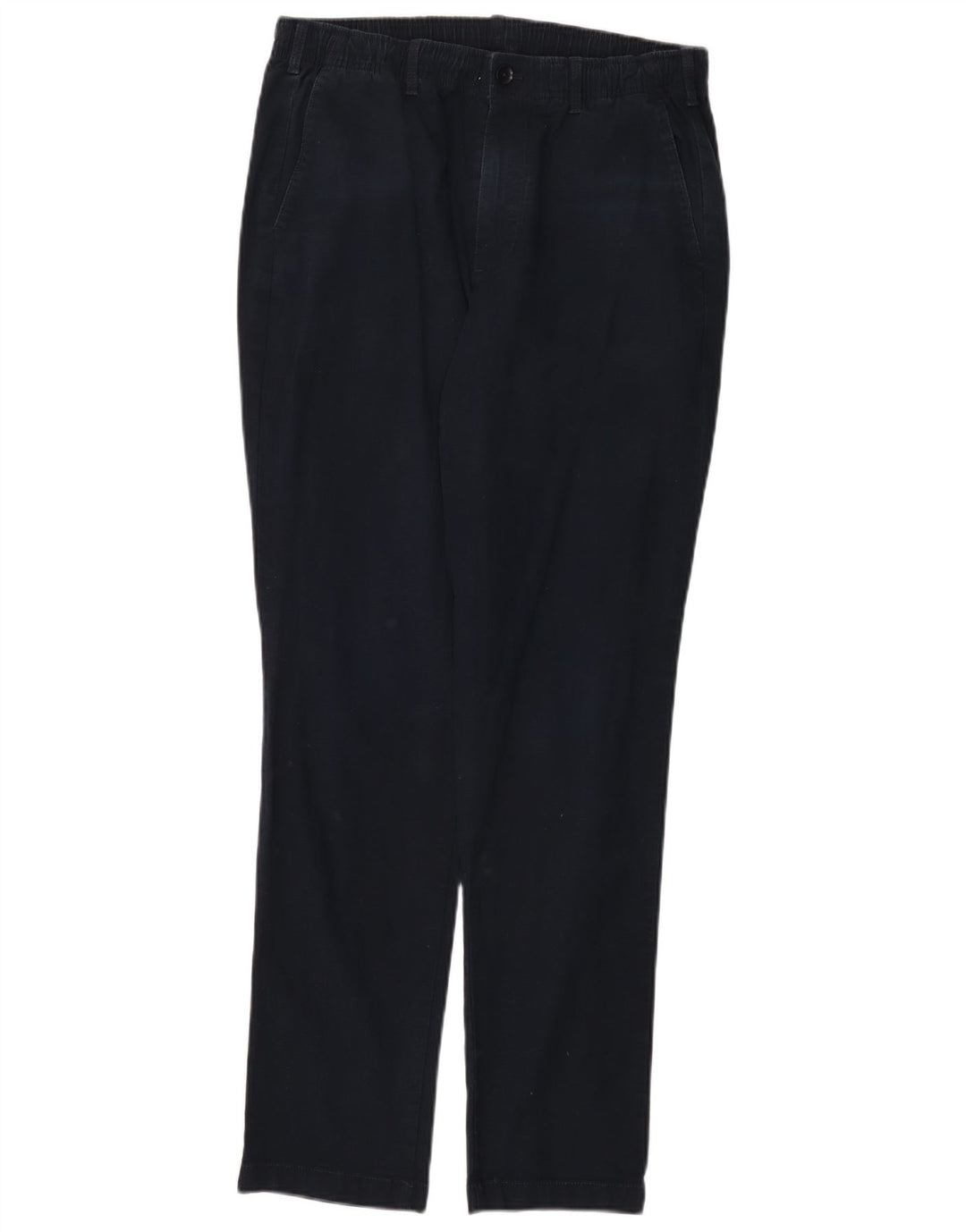 Calça Chino Slim Masculina Gap Médio W30 L31 Algodão Azul Marinho