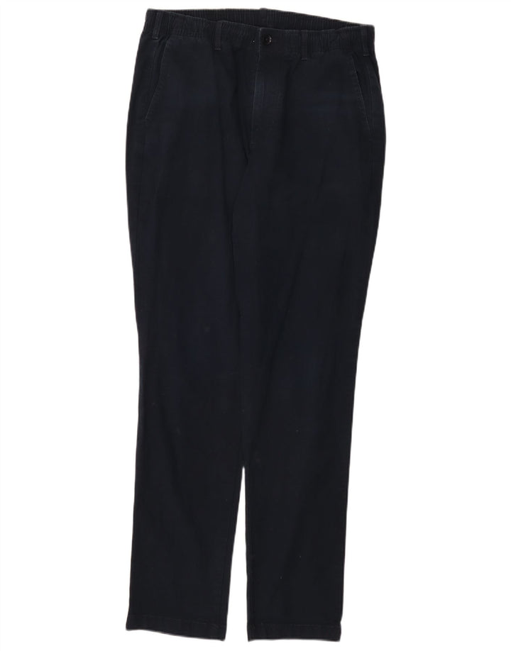 Calça Chino Slim Masculina Gap Médio W30 L31 Algodão Azul Marinho