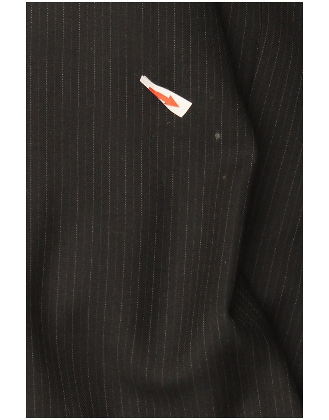 Jaqueta blazer masculina Dockers com 2 botões IT 50 grande lã preta listrada