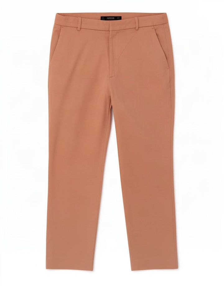 Calças cortadas femininas Zara EU 40 médio W30 L24 rosa