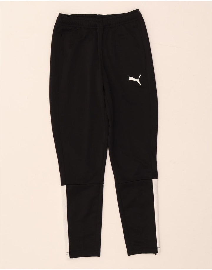 Calças de treino Puma Meninas 9-10 Anos Preto Colourblock Poliéster