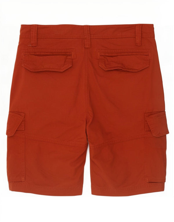 Shorts cargo masculino Fat Face médio W32 algodão marrom